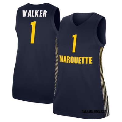 Women's Nash Walker Marquette Golden Eagles Replica Basketball Jersey - Navy